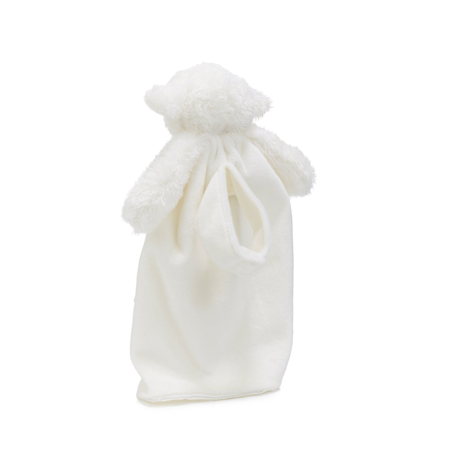 Plush Lamb Travel Lovey – Kiddo, 11 in, Baby Security Blanket