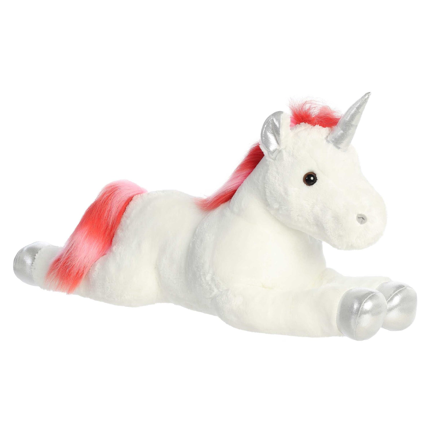 Super Flopsie Velvet Swirls Unicorn Plush Toy, 27 in