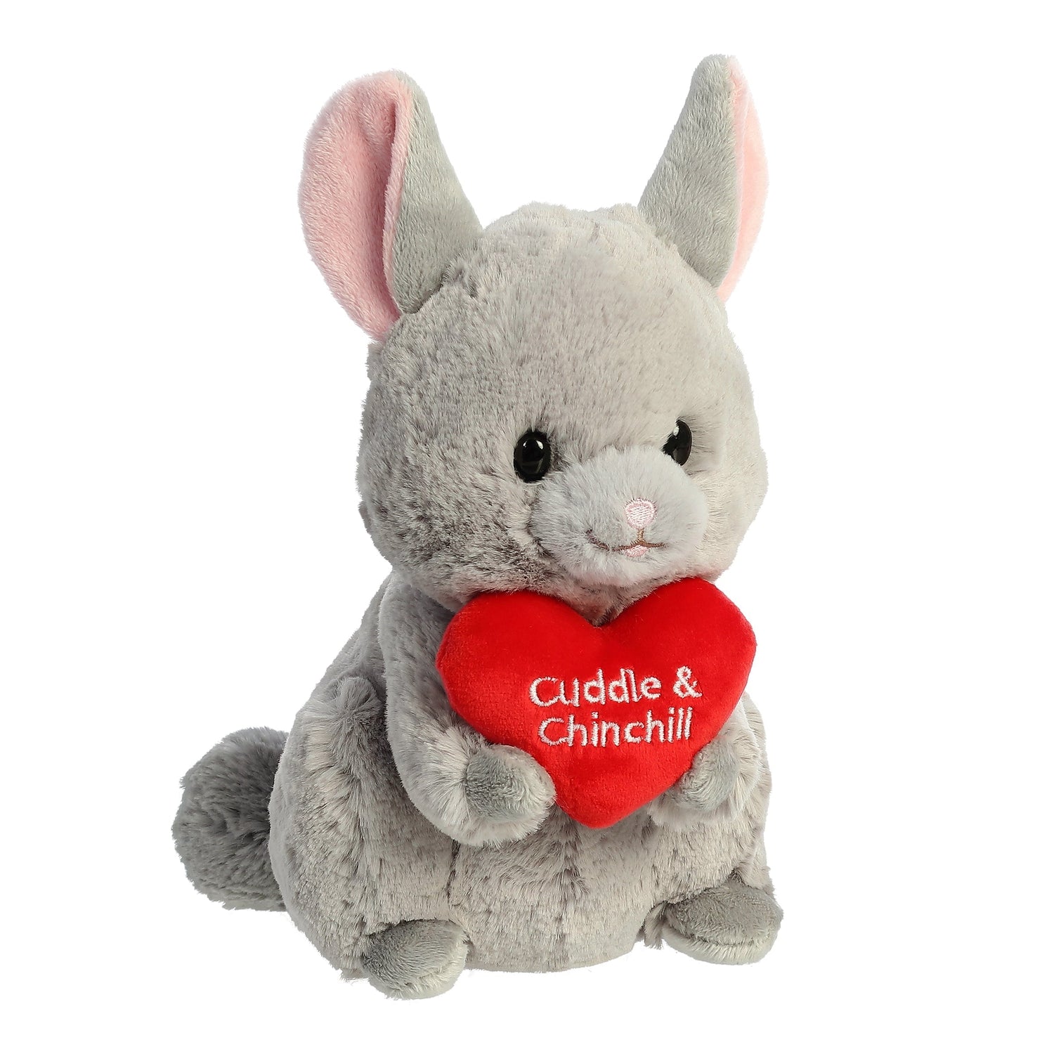 JUST SAYIN' Cuddle & Chinchill Chinchilla Plush Toy, 9 in