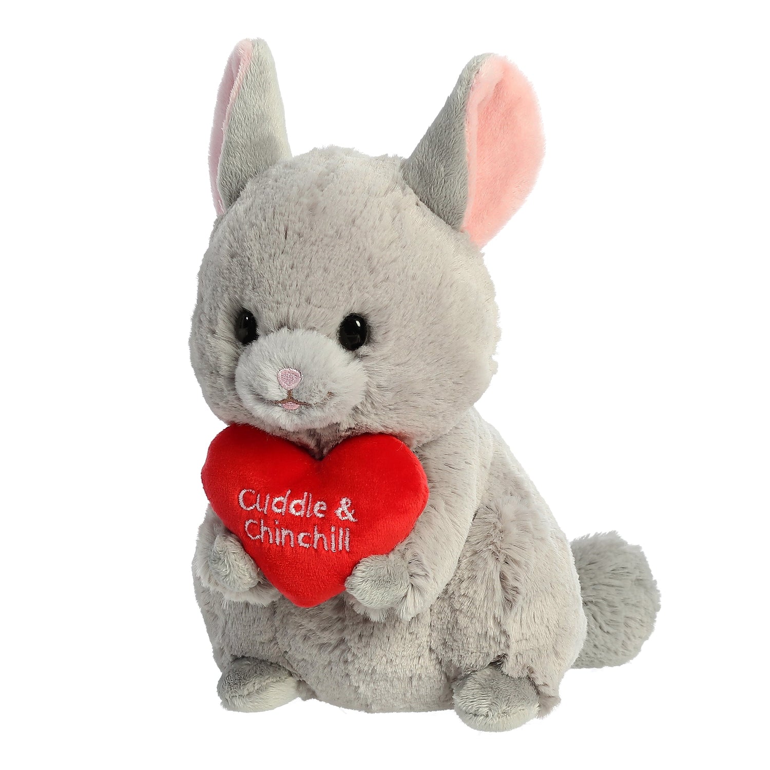 JUST SAYIN' Cuddle & Chinchill Chinchilla Plush Toy, 9 in