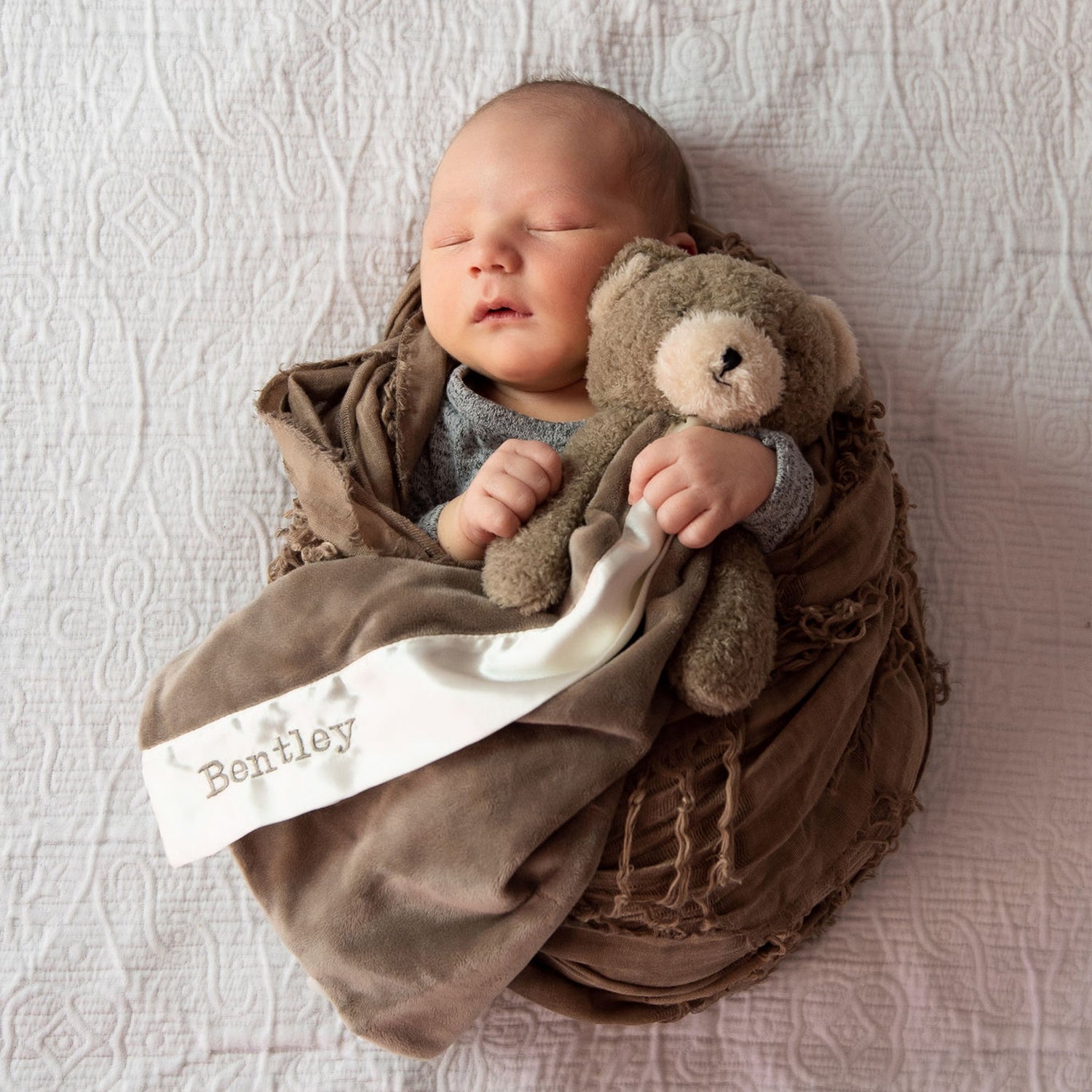 Cubby the Bear Buddy Blanket