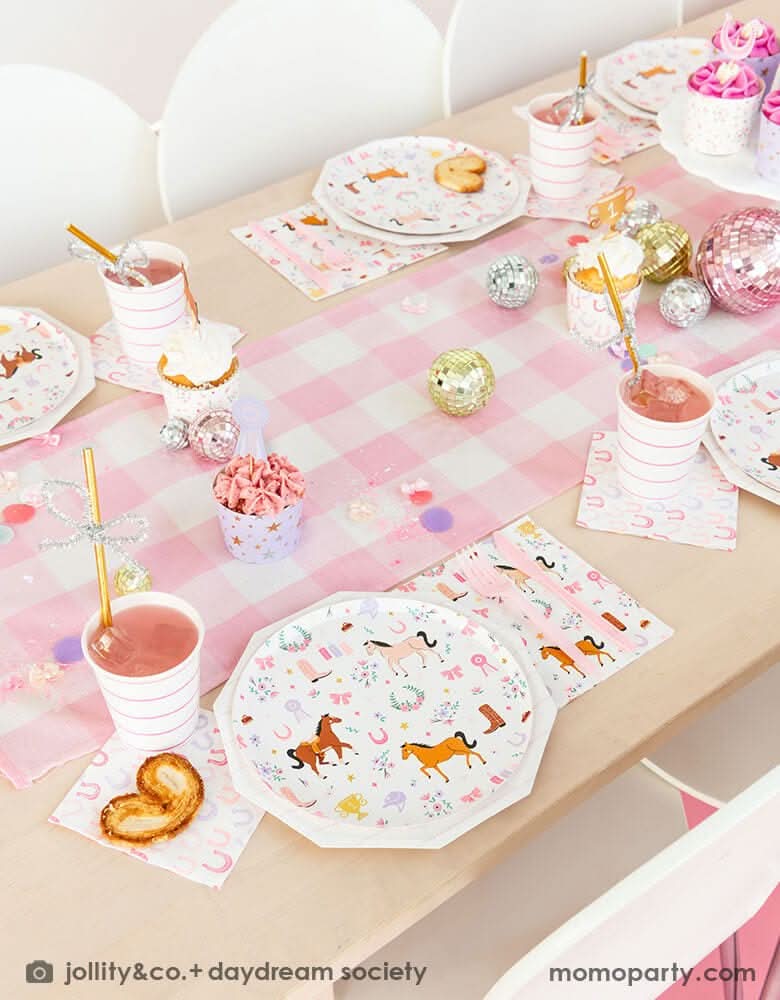 Pony Tales Cowgirl Plates – 8
