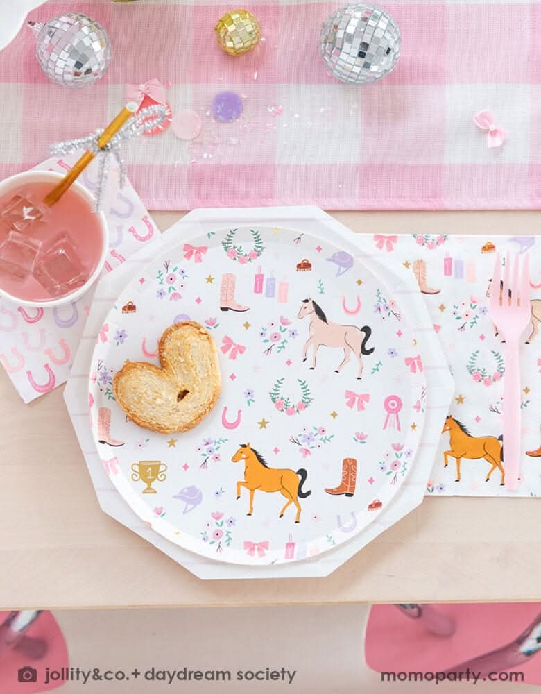 Pony Tales Cowgirl Plates – 8