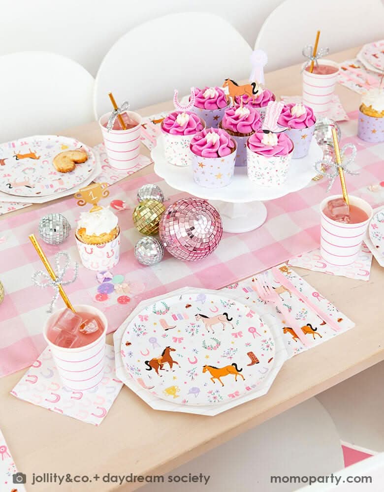 Pony Tales Cowgirl Plates – 8