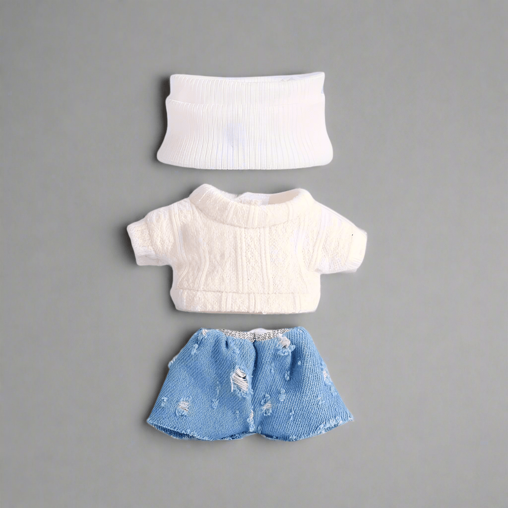 Doll Clothes Knitted Outfit Skirt - Waydiy