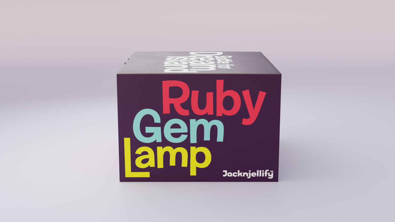 Ruby Gem Lamp - Silicone LED Gem-Shaped Lamp