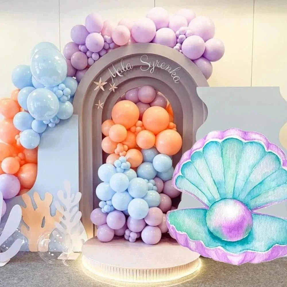 Pearl Shell Cutouts – Under the Sea Party Decorations, 46/61/92cm - Waydiy