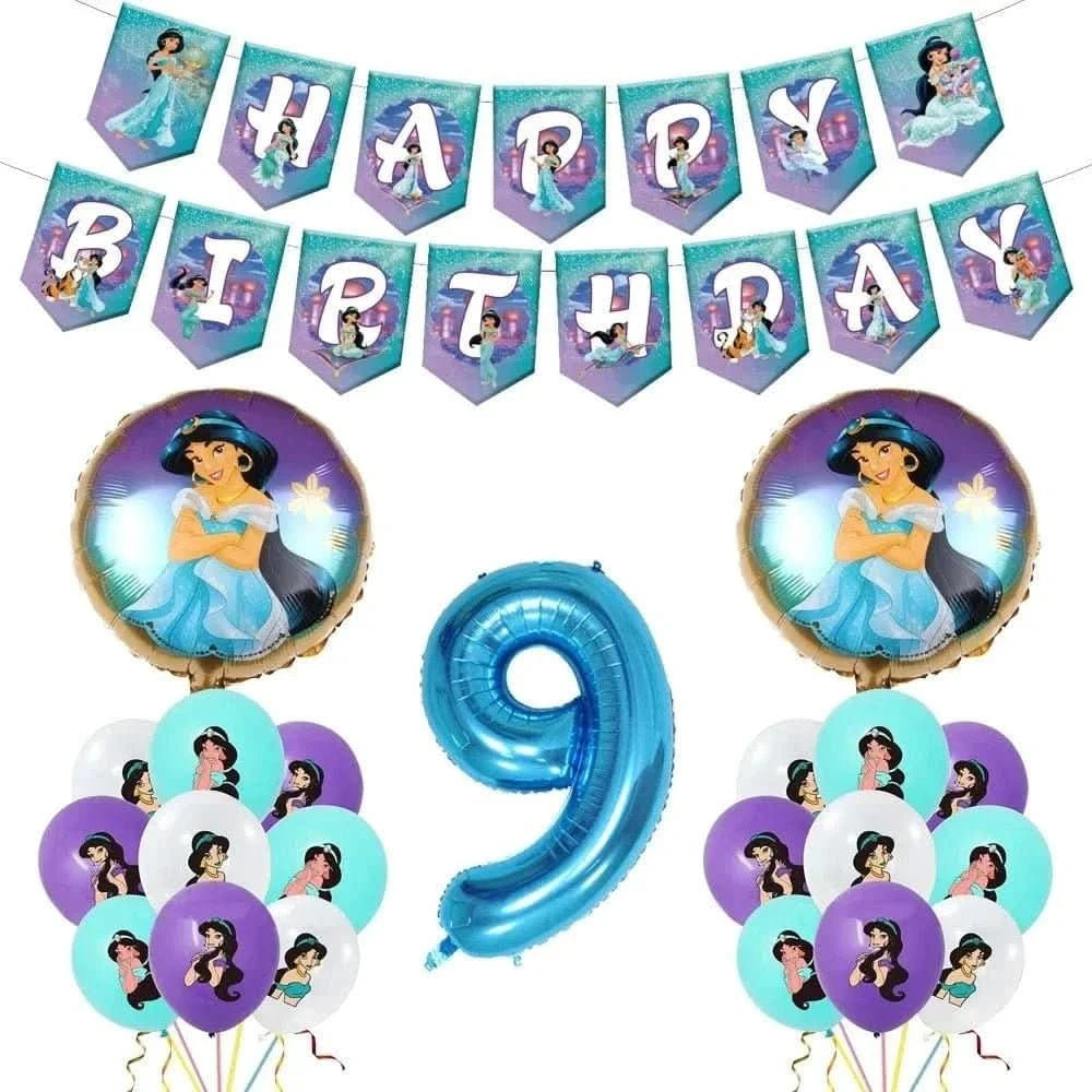 120Pcs Disposable Paper Tableware Set – Cartoon Party Decoration Kit - Waydiy