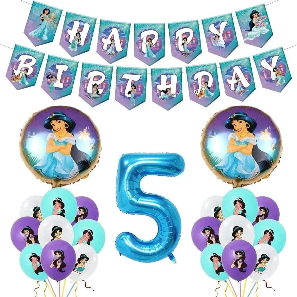 120Pcs Disposable Paper Tableware Set – Cartoon Party Decoration Kit - Waydiy