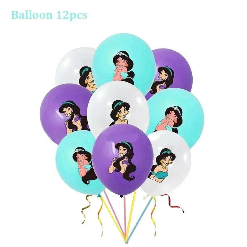 120Pcs Disposable Paper Tableware Set – Cartoon Party Decoration Kit - Waydiy