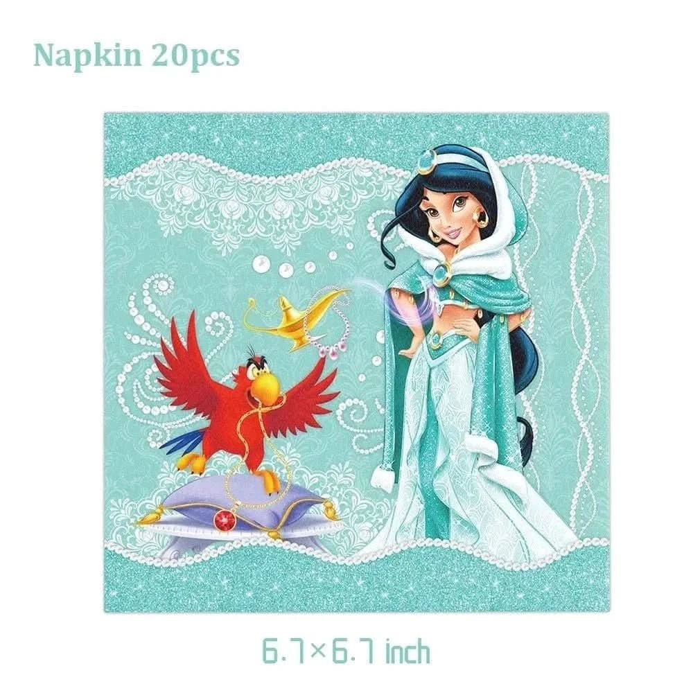 120Pcs Disposable Paper Tableware Set – Cartoon Party Decoration Kit - Waydiy