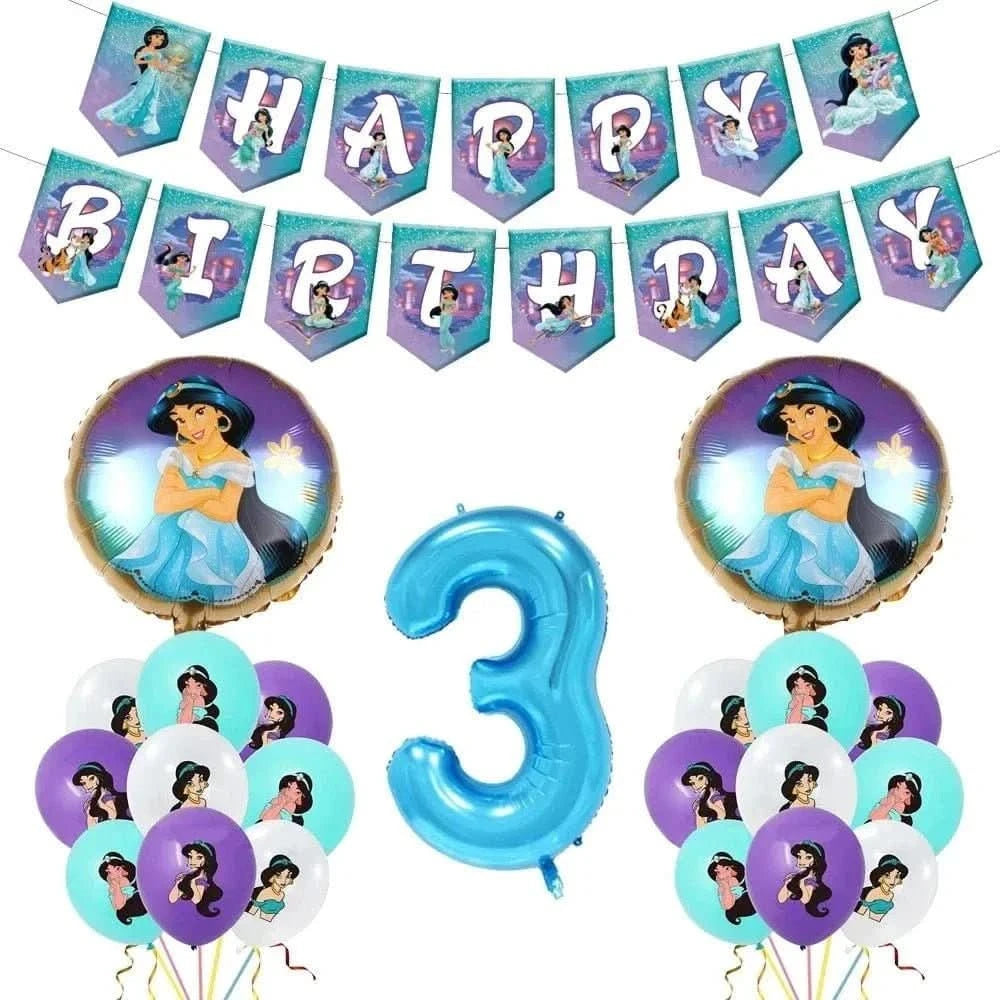 120Pcs Disposable Paper Tableware Set – Cartoon Party Decoration Kit - Waydiy