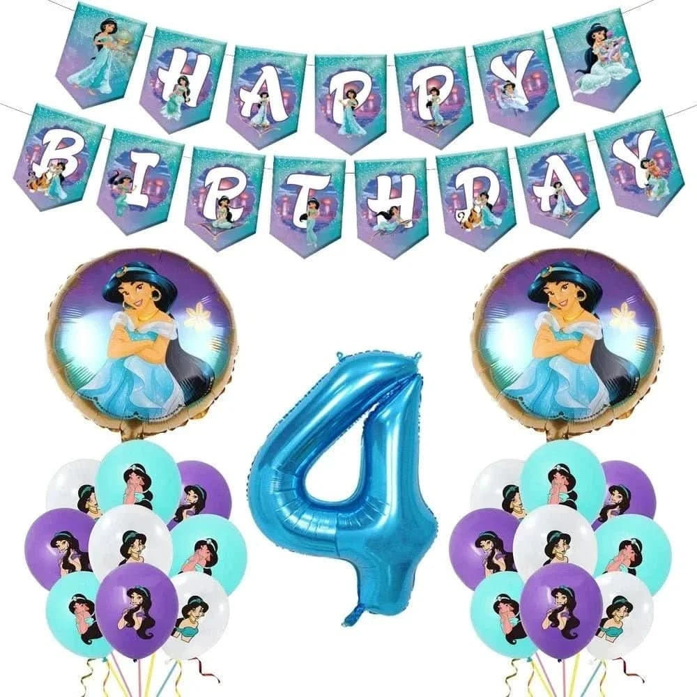 120Pcs Disposable Paper Tableware Set – Cartoon Party Decoration Kit - Waydiy