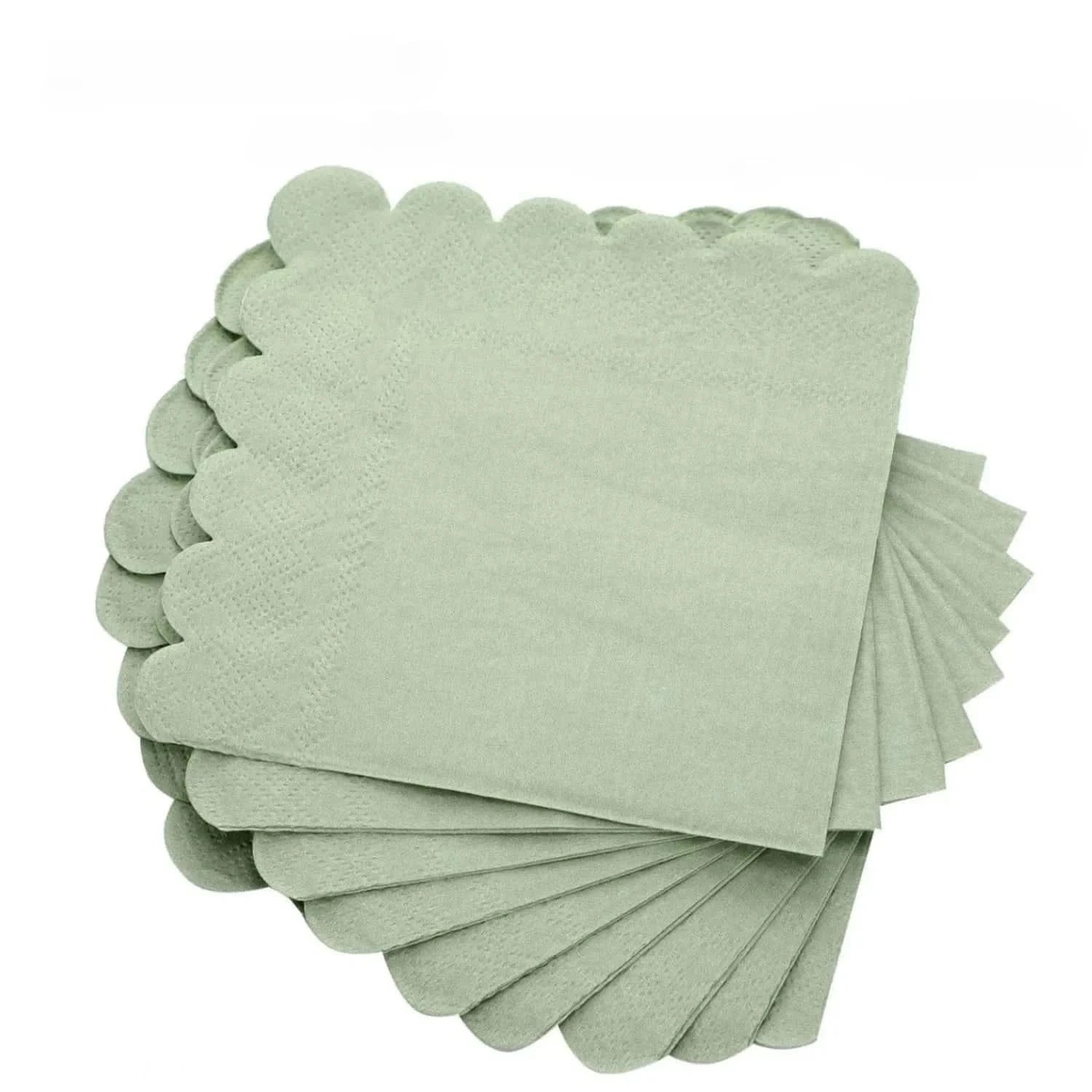 100Pcs Disposable Cocktail Napkins – Paper Beverage Napkins for Parties - Waydiy