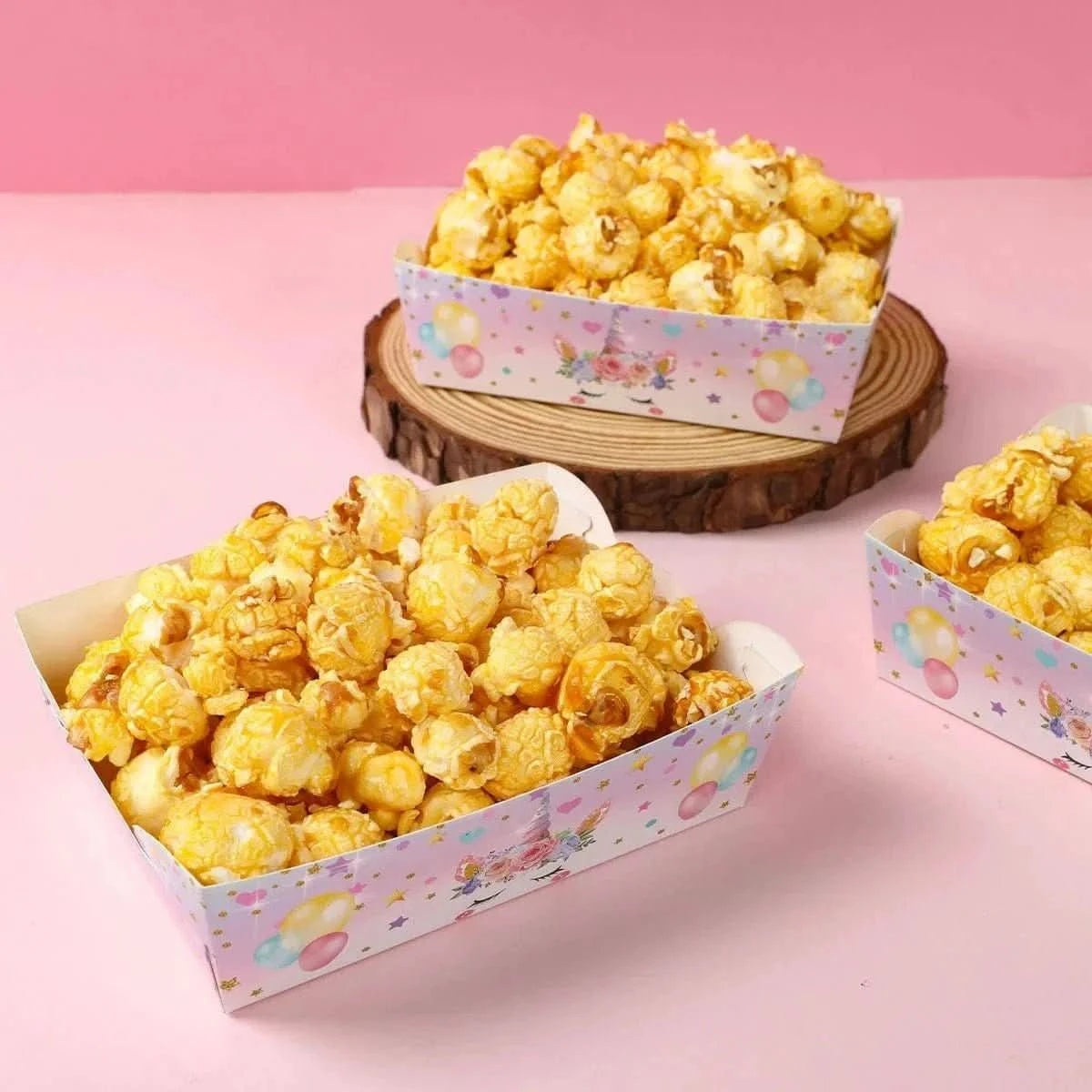 Unicorn Snack Boxes – Paper Trays for Birthday & Baby Shower Party Supplies - Waydiy