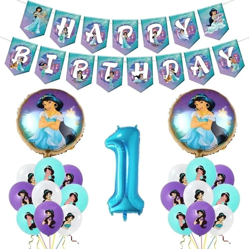 120Pcs Disposable Paper Tableware Set – Cartoon Party Decoration Kit - Waydiy