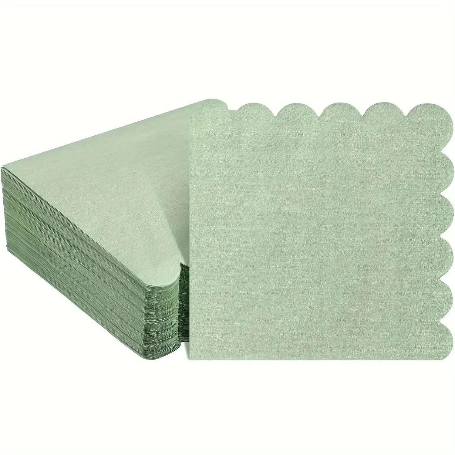 100Pcs Disposable Cocktail Napkins – Paper Beverage Napkins for Parties - Waydiy