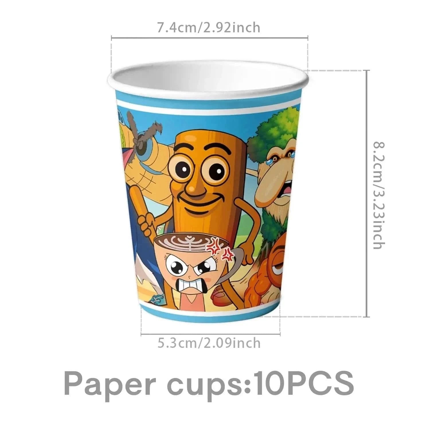 Birthday Party Tableware Set – Plates, Banner & Decorations for Baby Shower - Waydiy