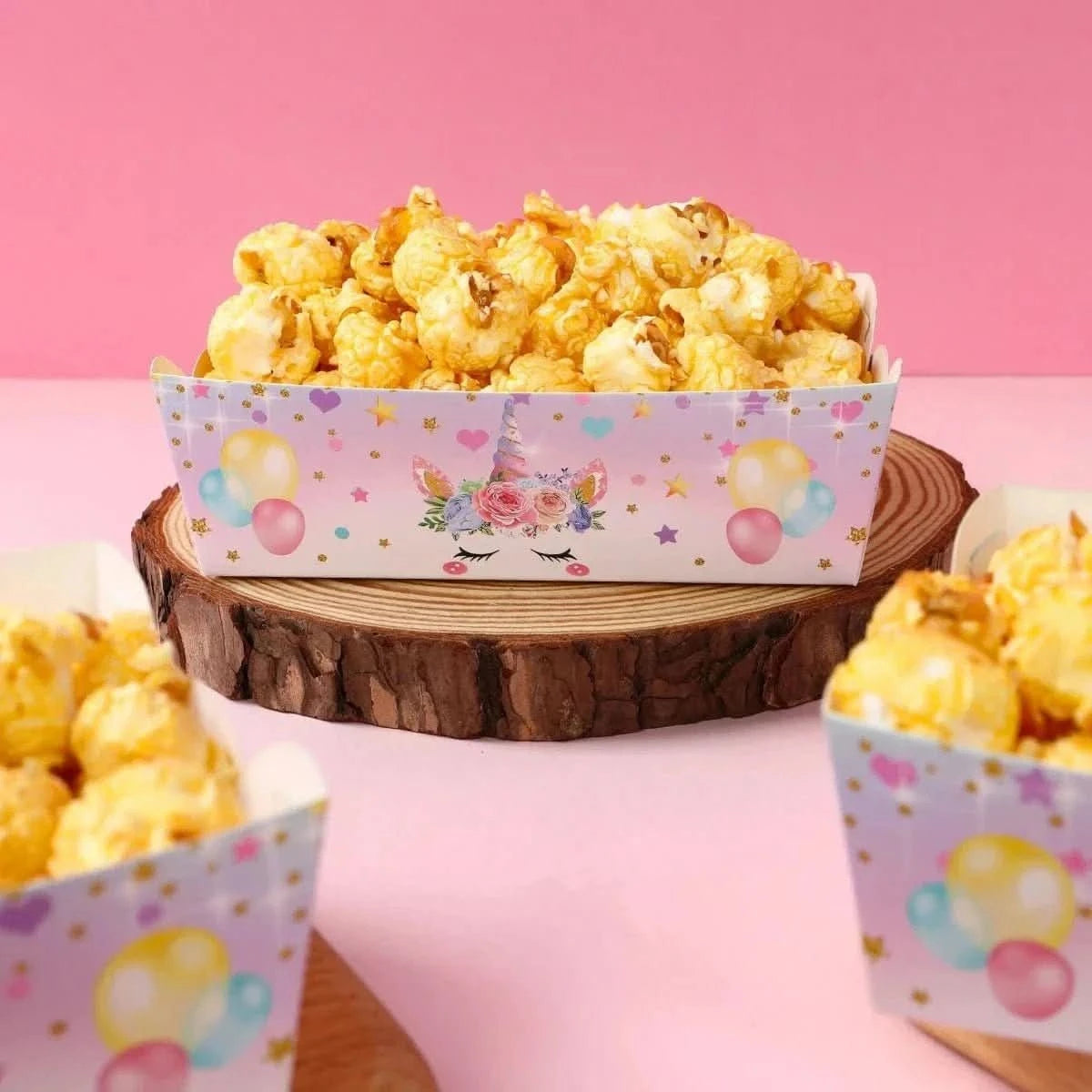 Unicorn Snack Boxes – Paper Trays for Birthday & Baby Shower Party Supplies - Waydiy