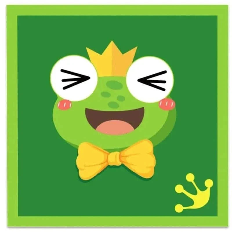 Cartoon Frog Party Tableware Set – Disposable Tablecloth & Decorations - Waydiy