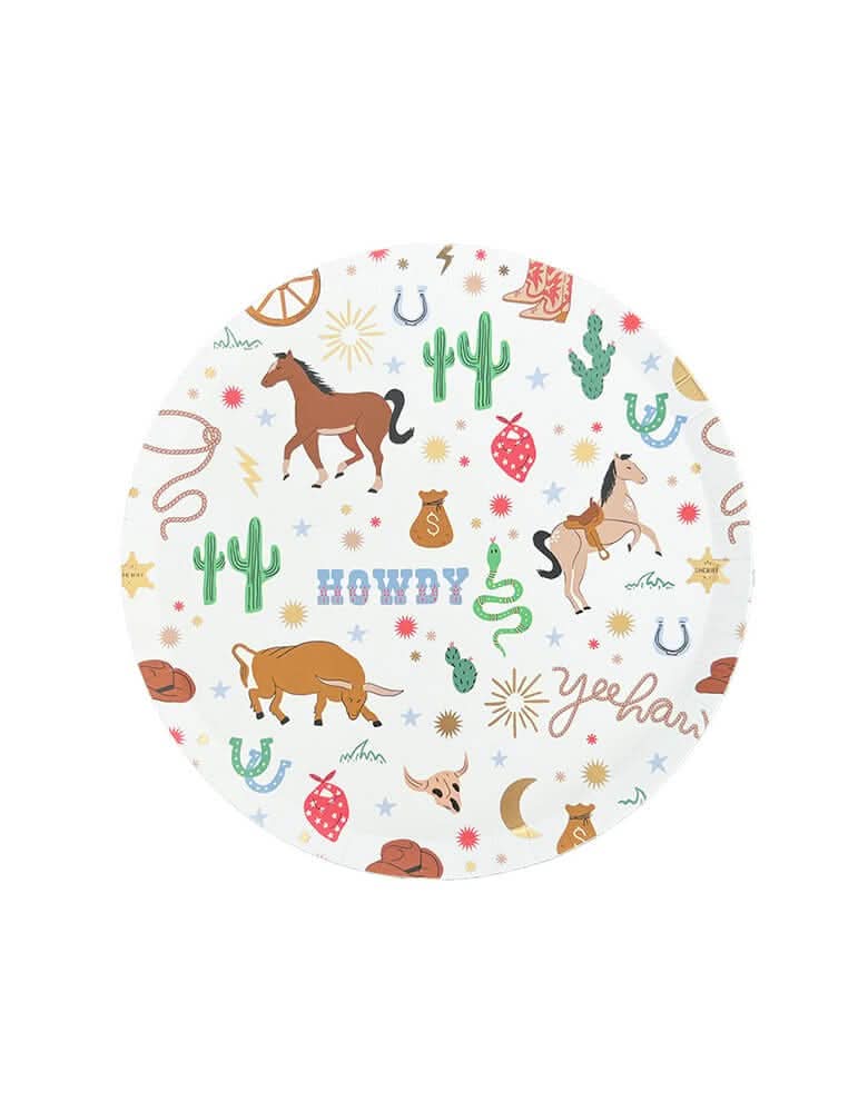 Pony Tales Cowgirl Plates – 8