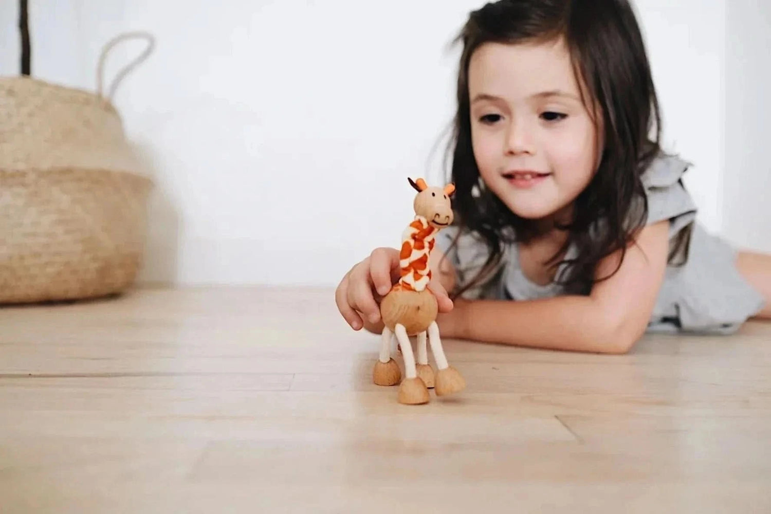 Wooden Giraffe Toy - Waydiy