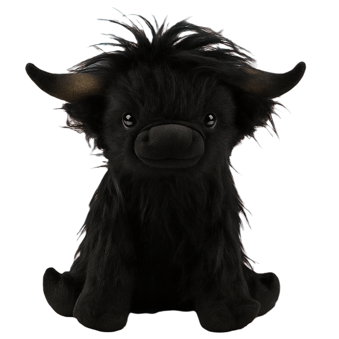 Plush Toy Highland Cow Cuddly - Waydiy