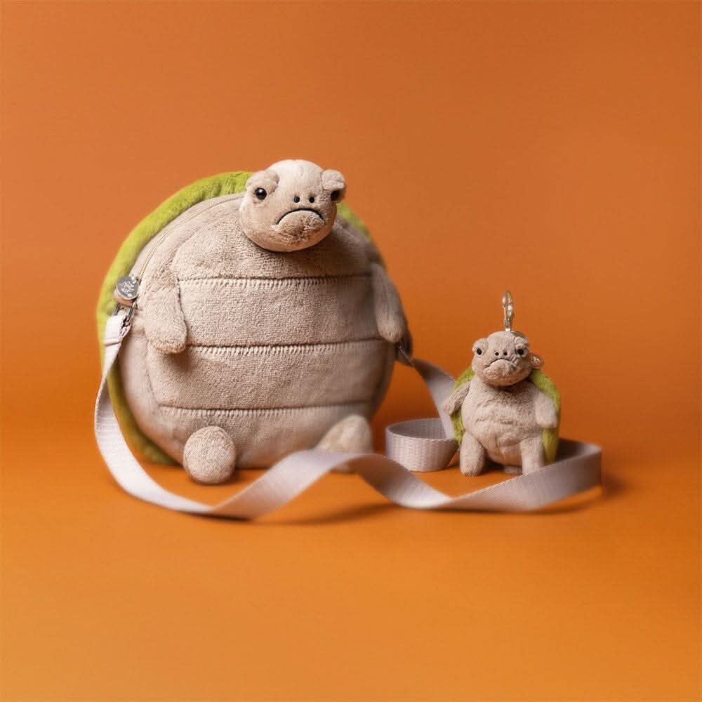 Plush Turtle Shoulder Bag – 26cm - Waydiy