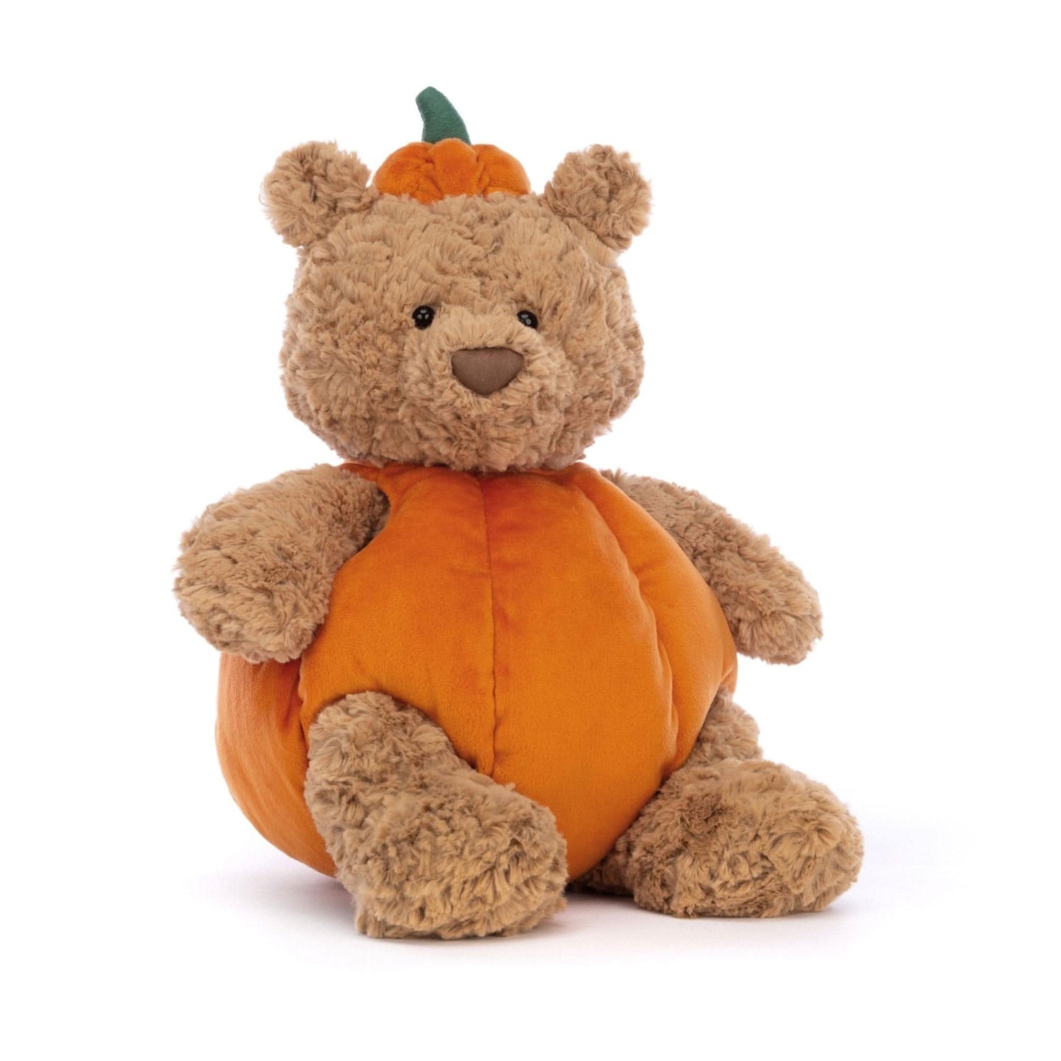 Large Harvest Bear Plush Toy – 36cm - Waydiy