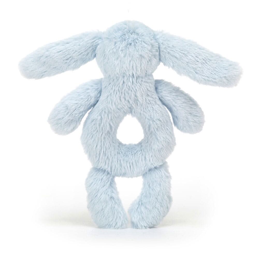 Plush Bunny Ring Rattle – 18cm - Waydiy