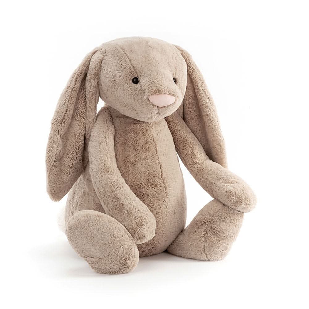 Beige Bunny Plush Toy - Waydiy