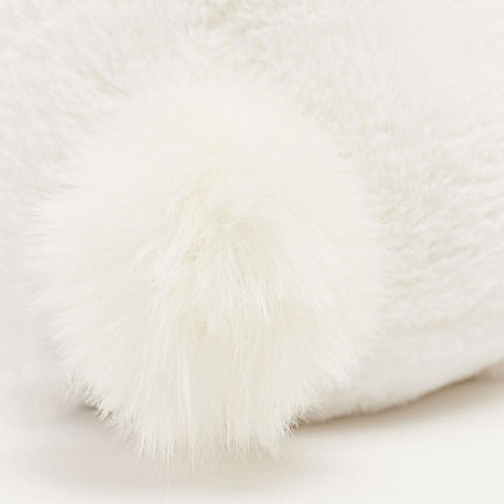 Large White Bunny Plush Toy - Waydiy