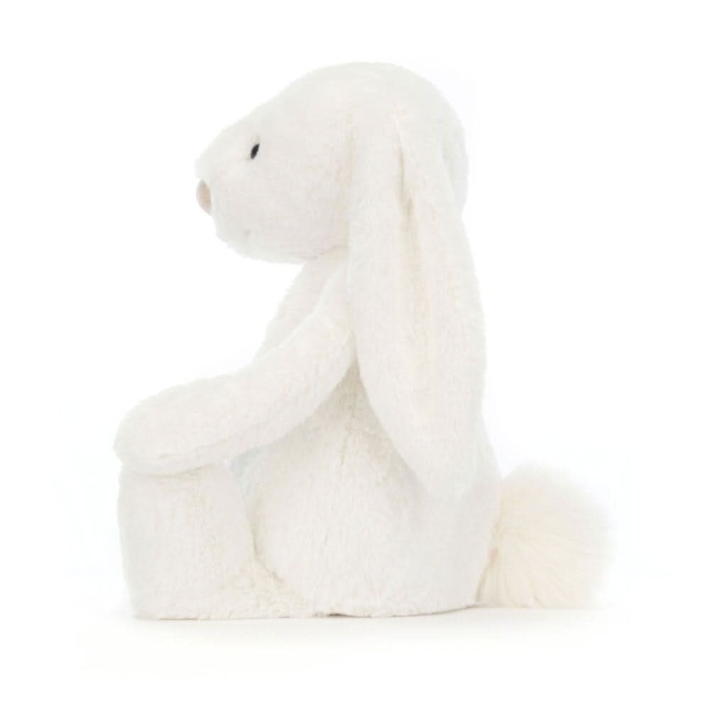 Large White Bunny Plush Toy - Waydiy