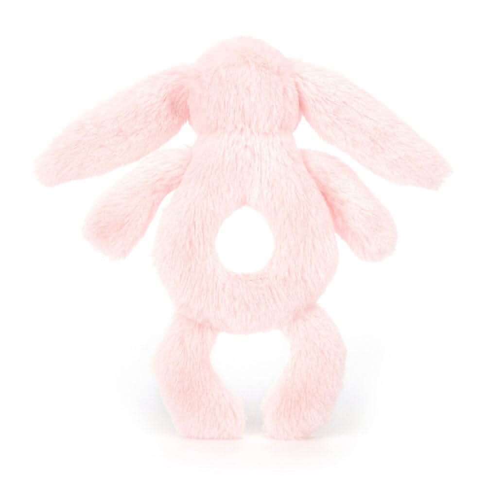Plush Bunny Ring Rattle – 18cm - Waydiy