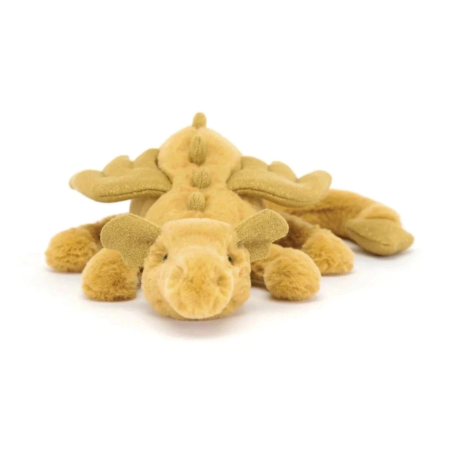 Plush Golden Dragon Soft Toy – 30cm - Waydiy