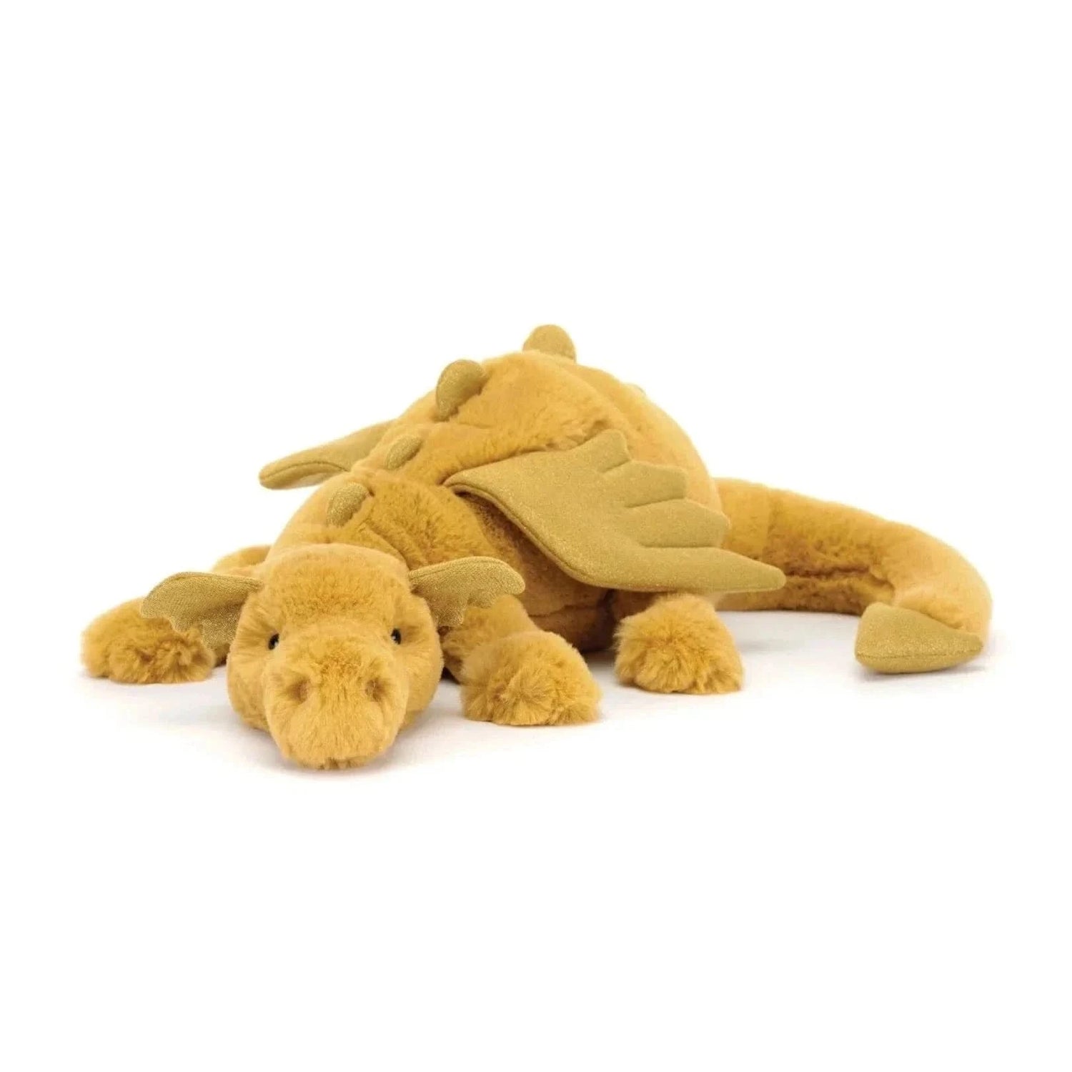 Plush Golden Dragon Soft Toy – 50cm - Waydiy