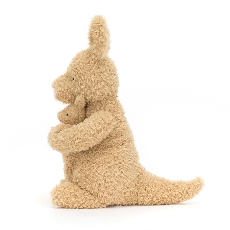 Kangaroo Plush with Baby Joey – 26cm - Waydiy