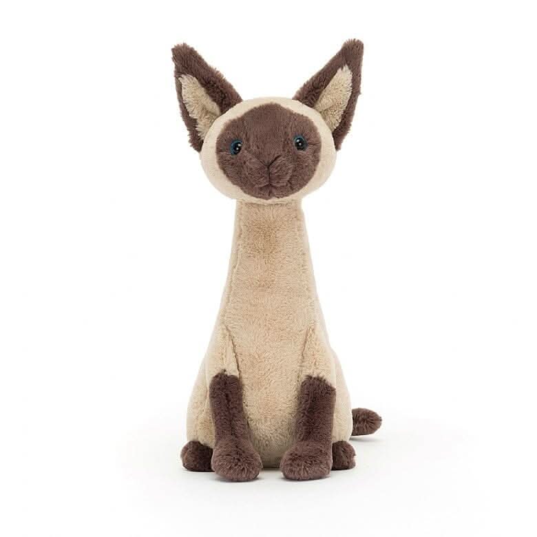 Plush Siamese Cat – 27cm - Waydiy