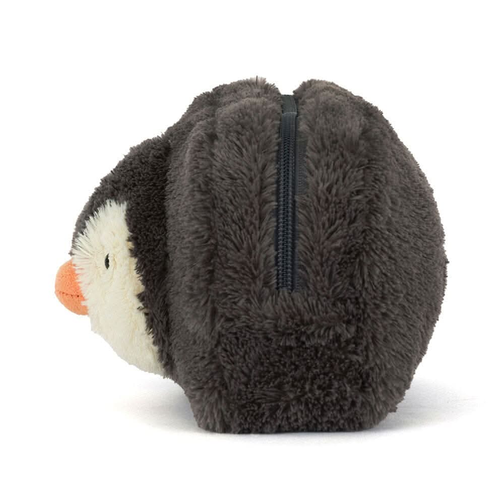 Penguin Plush Pouch Bag – 19 × 13 cm - Waydiy