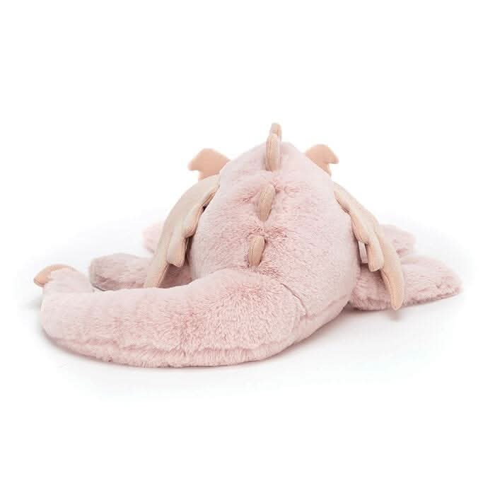 Plush Rose Dragon Soft Toy – 66cm - Waydiy
