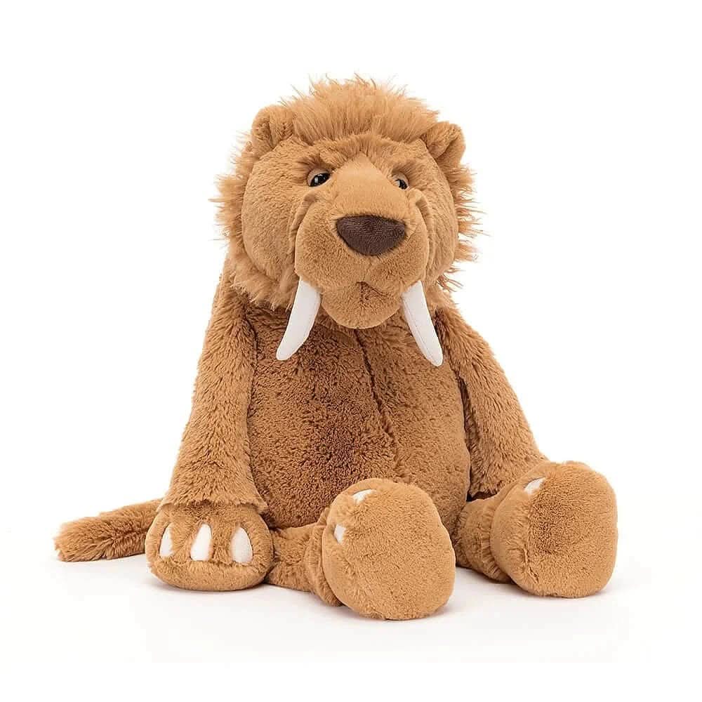Sabre Tooth Tiger Plush – 49cm - Waydiy