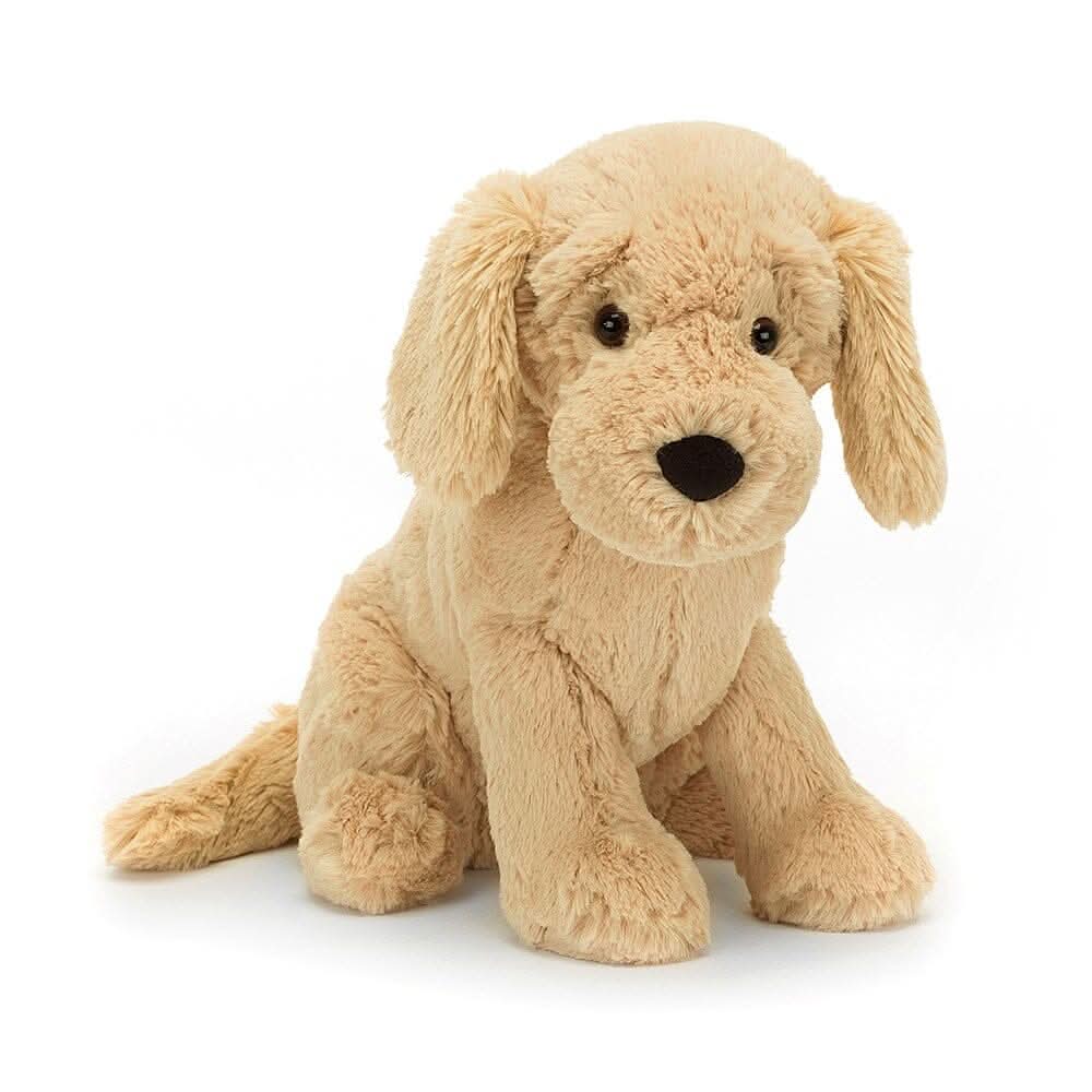 Plush Golden Retriever Dog – 27cm - Waydiy