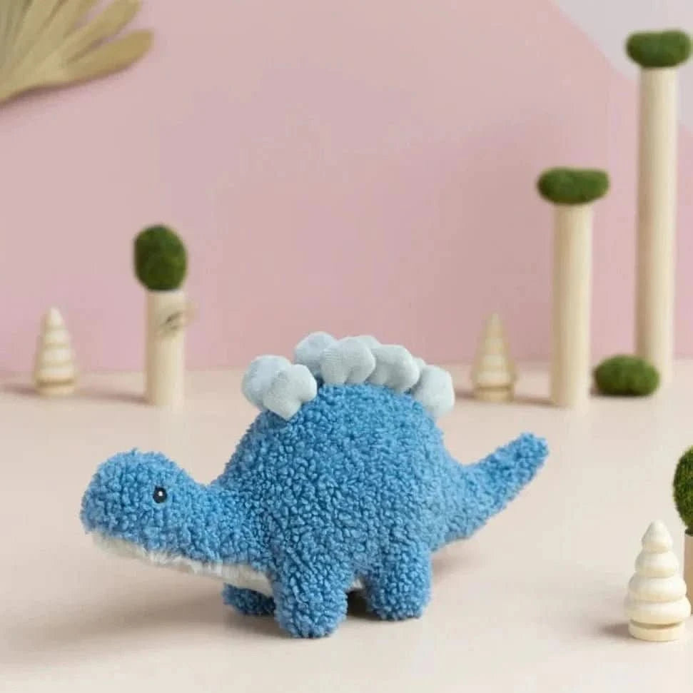 Plush Baby Stegosaurus Dinosaur Toy – 28cm - Waydiy
