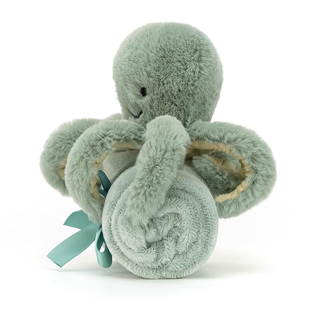 Octopus Soother Plush with Blanket - Waydiy