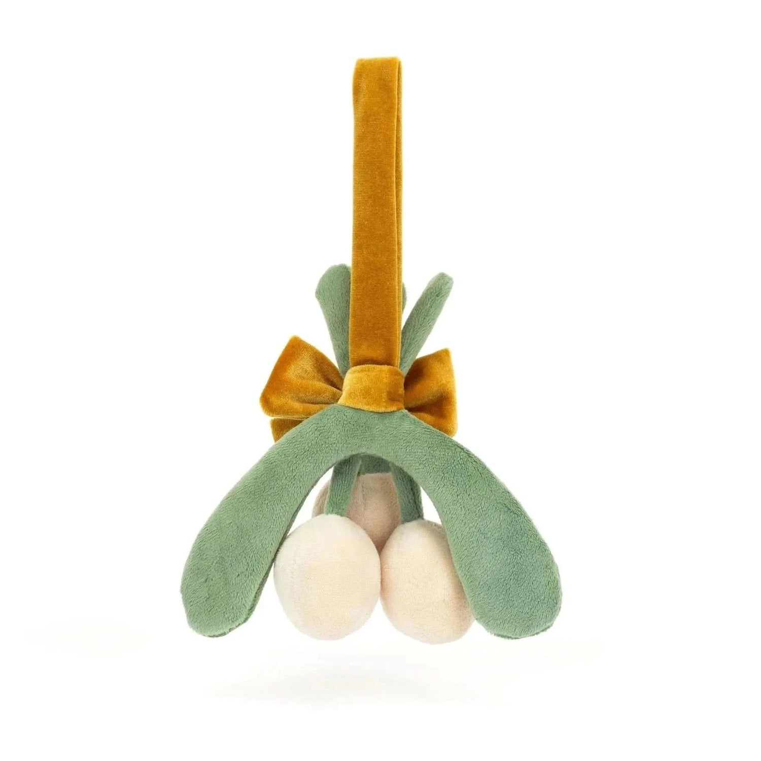 Plush Mistletoe Decoration – 19cm - Waydiy
