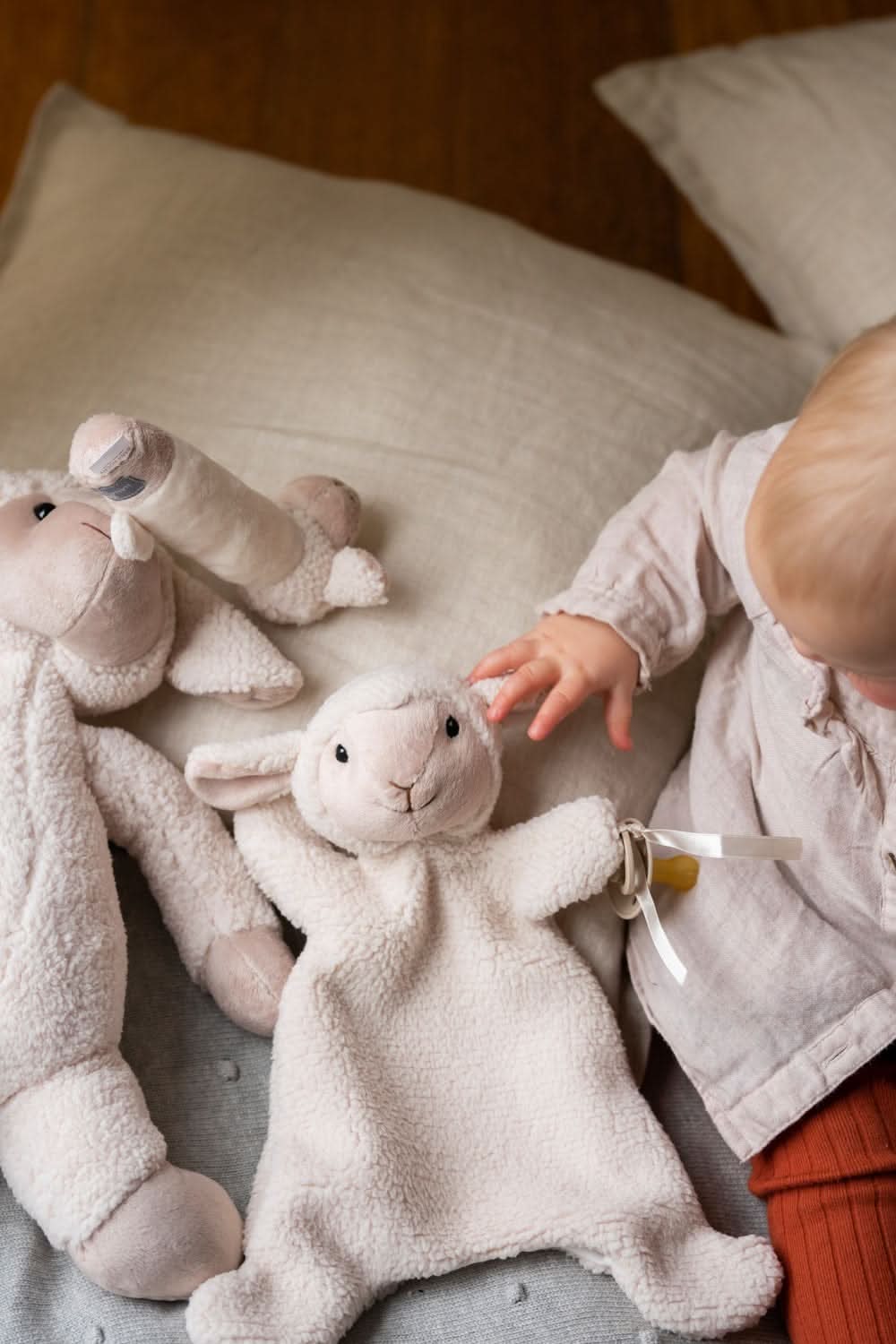 Sheep Comforter Puppet Toy - Waydiy
