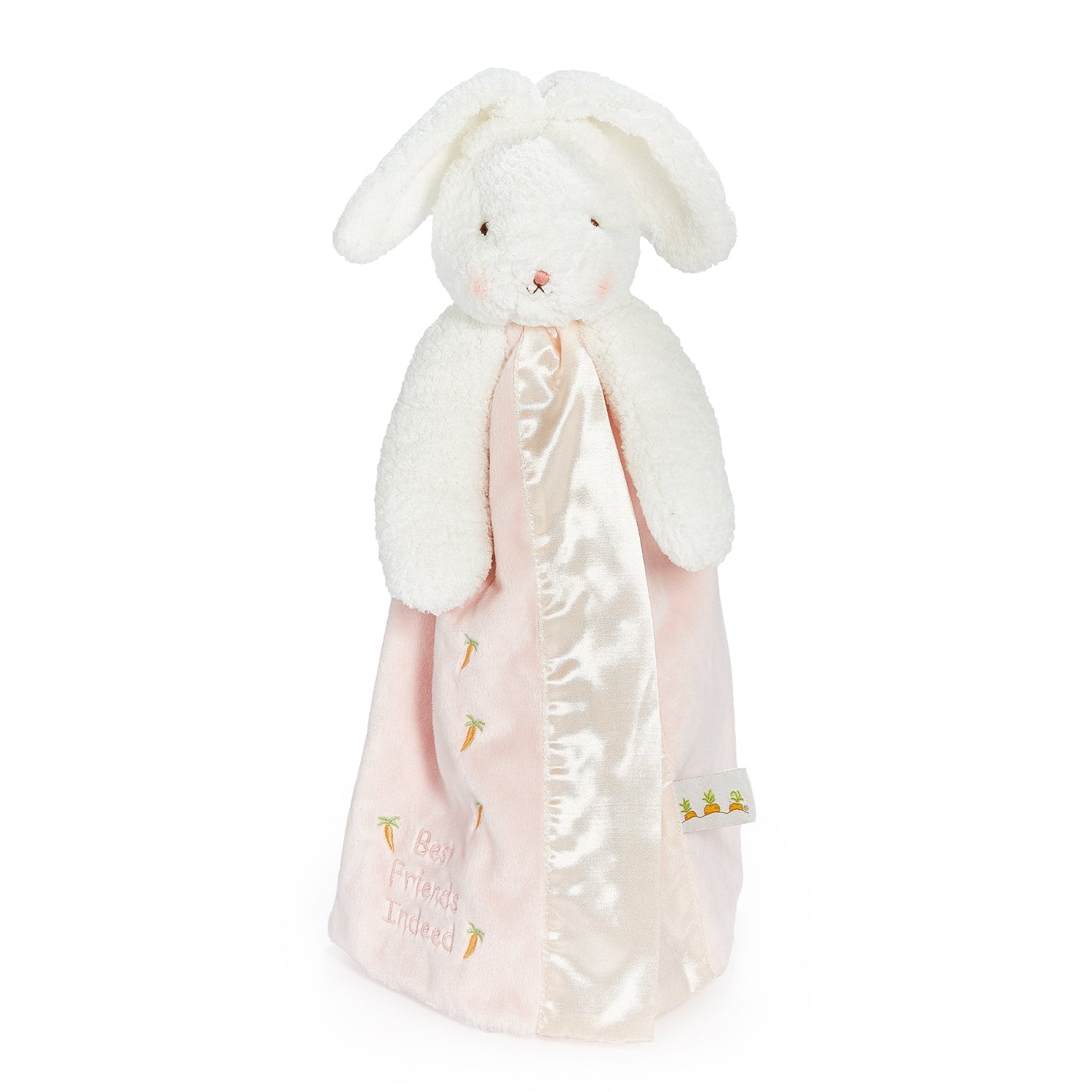 Plush Bunny Buddy Blanket – Blossom Bunny, 16 in
