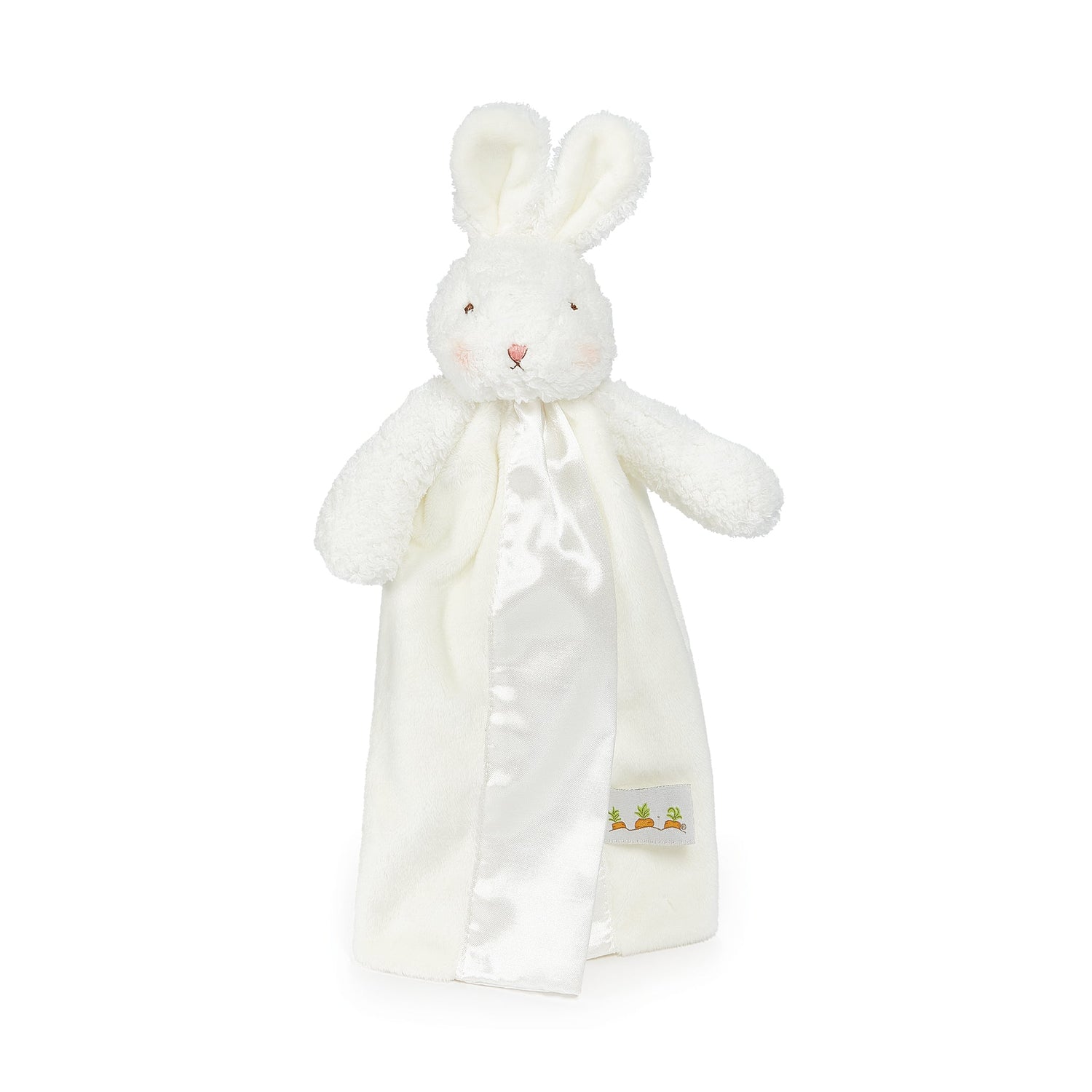 Plush Bunny Buddy Blanket – 11 in Travel Lovey, White