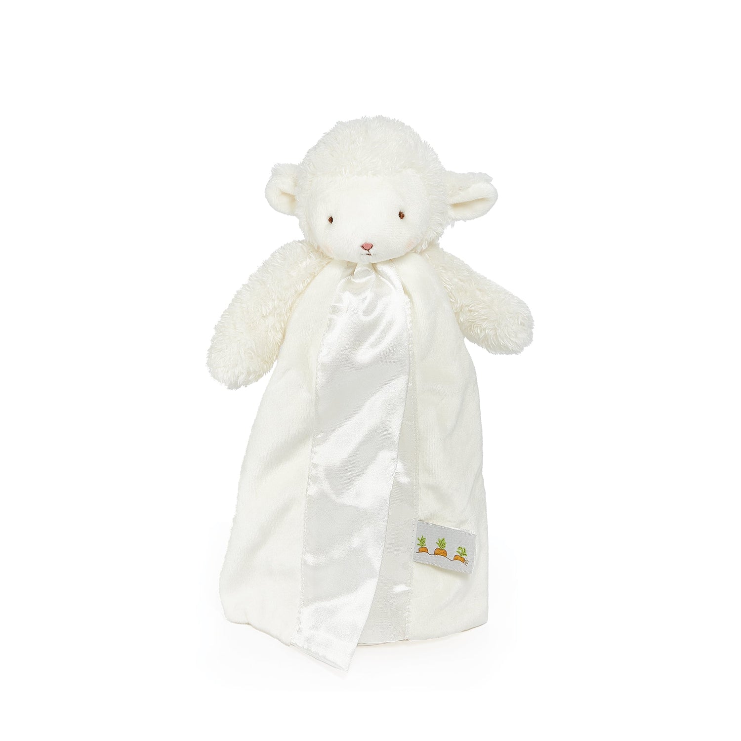 Plush Lamb Travel Lovey – Kiddo, 11 in, Baby Security Blanket
