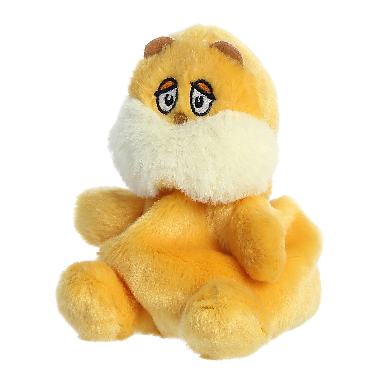 Dr. Seuss Palm Pals Lorax Plush Toy Stuffed Animal, 5 in